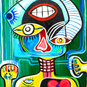 Okay I Will, But What Is My Purpose? - Abstract Wall Art