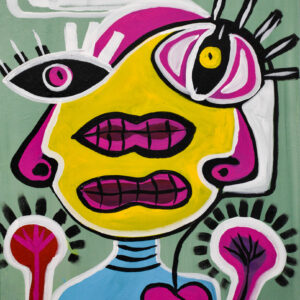 Give Me Two Mouths And I'd Still Be Silent - Abstract Wall Art