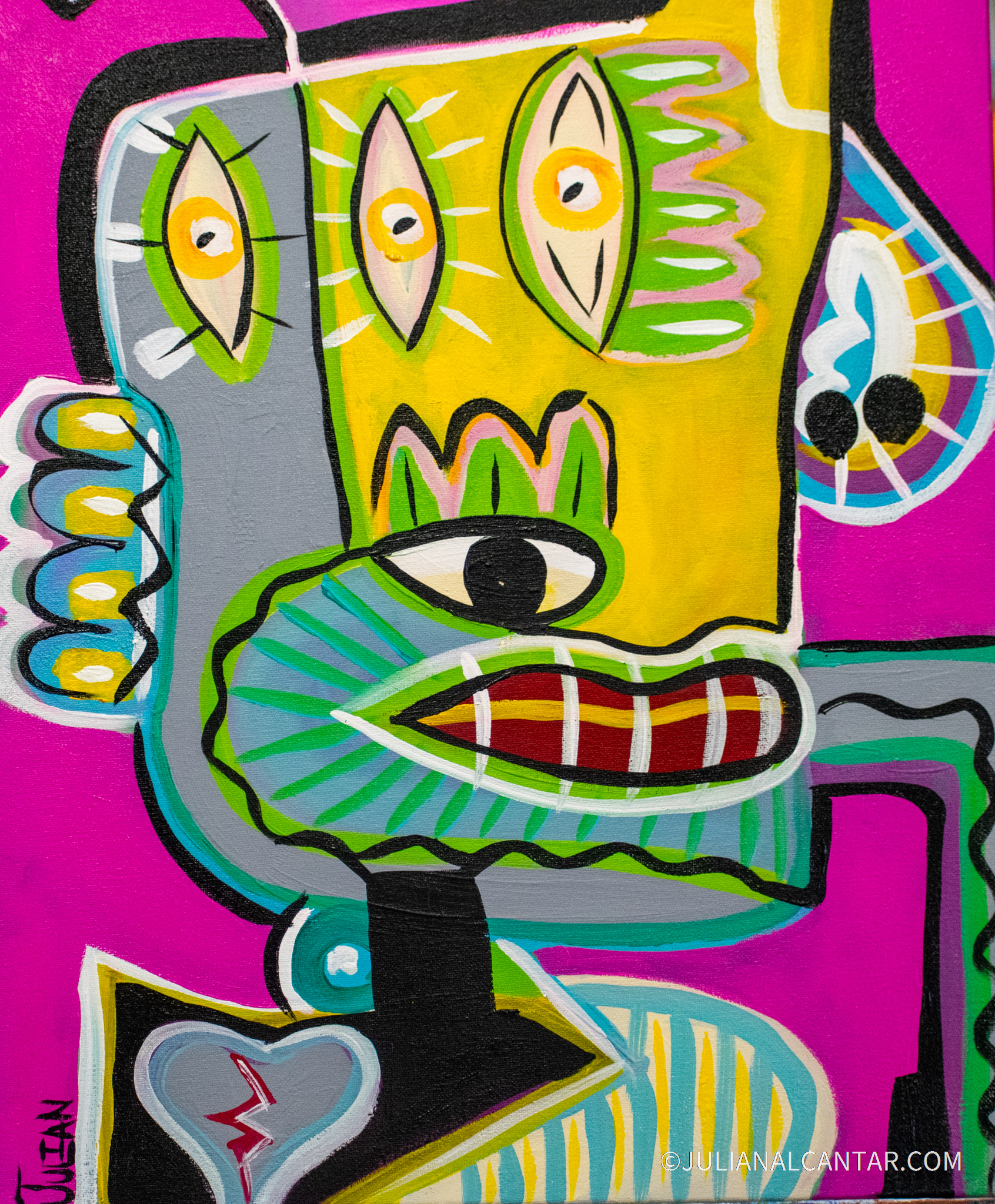 Hard Pill To Swallow - Abstract Wall Art