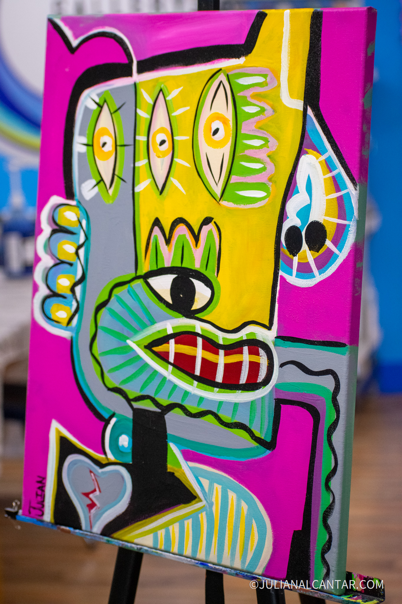Hard Pill To Swallow - Abstract Wall Art - Image 3