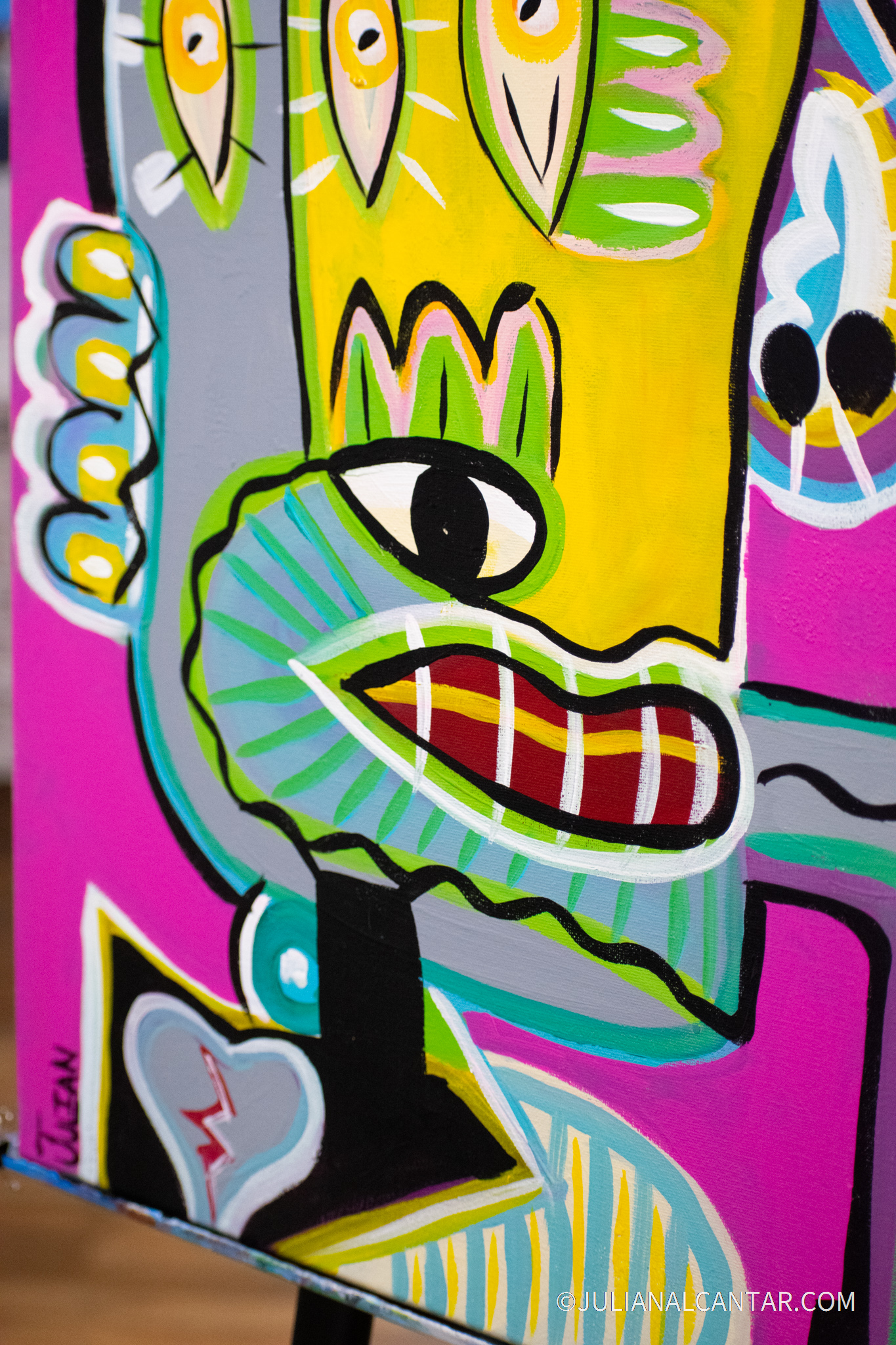 Hard Pill To Swallow - Abstract Wall Art - Image 2